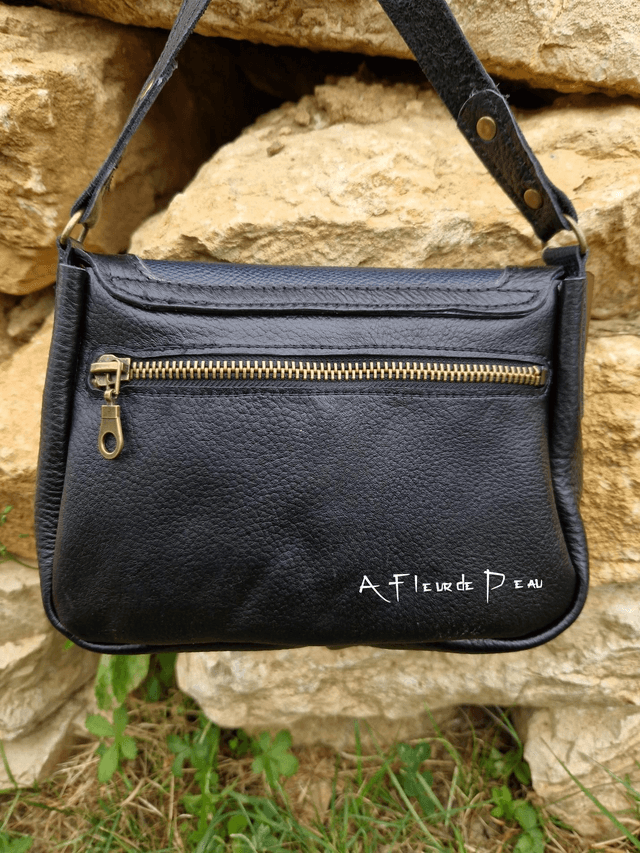 Sac 100% cuir, petit modèle 