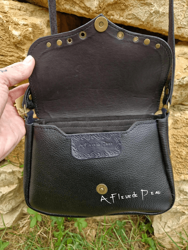 Sac 100% cuir, petit modèle 
