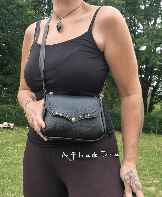 Sac 100% cuir, petit modèle 