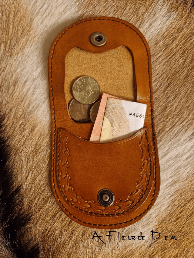 Porte monnaie plat pour homme